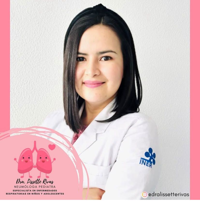 Dra. Lissette Rivas Hernández Carolina neumopediatra especialista en fibrosis quística en CDMX